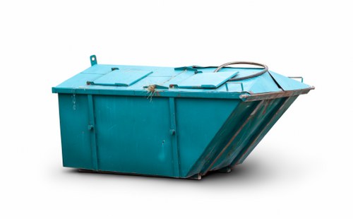 Missed commercial rubbish collection on a street